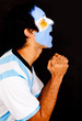 Argentinean man shouting