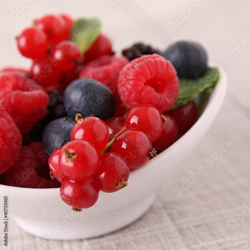 Photo: assortment of fresh berries assortment of fresh berries