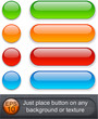 Rounded glossy buttons. Rounded glossy buttons.