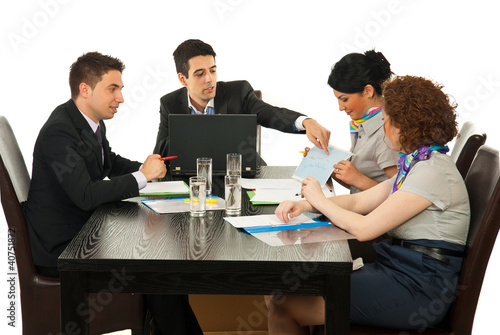 Photo: Working business people Working business people