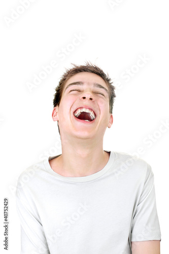 Photo: teenager laughing teenager laughing