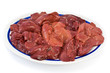 Raw chicken liver