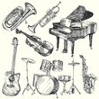 musical instruments
