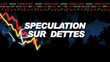 Speculation bourse dette finance écran courbe animation Speculation bourse dette finance écran courbe animation