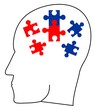 Puzzle think icon