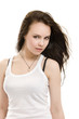 Beautiful brunette girl