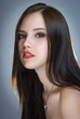 Close-up portrait of beautiful girl