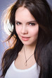 Portrait of a young girl