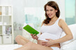 Woman with book