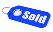 Sold Price Tag