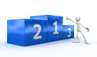 Illustration: Person indicate Podium Person indicate Podium