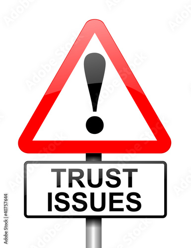 Illustration: Trust concept. Trust concept.