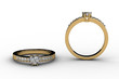 The beauty wedding ring