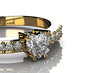 The beauty wedding ring