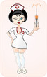 Attractive nurse
