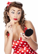 Pin-up girl. American style