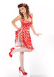 Pin-up girl. American style