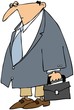 Cautious Businessman