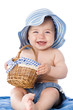 Foto: Sweet baby with hat Sweet baby with hat