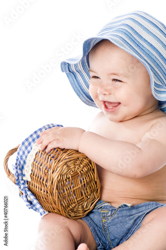 Foto: Sweet baby with hat Sweet baby with hat