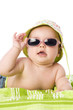 Sweet baby with hat Sweet baby with hat