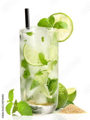 Foto: Mojito mit Dekoration Mojito mit Dekoration