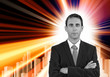 businessman in light