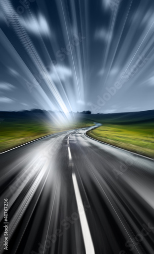 Photo: speed road speed road