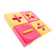 Calculator glossy icon isolated
