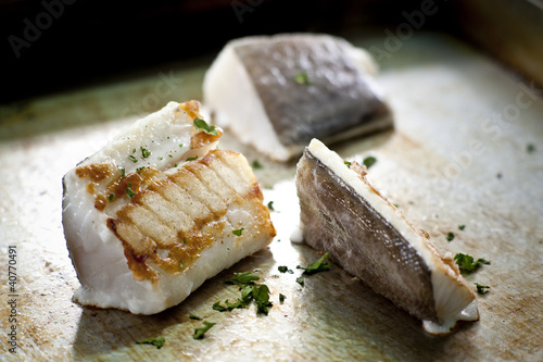 Photo: Bacalao a la plancha Bacalao a la plancha