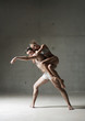 Ballet dancers posing together