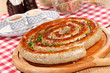 Grilled sausages