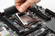 LGA 2011 Socket on a mainboard