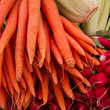 carrots on market carrots on market