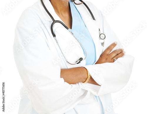 Photo: Ethnic Female Doctor - Arms Folded Ethnic Female Doctor - Arms Folded