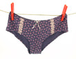 underwear on a clothes line
