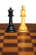 Chess pieces isolated on white background. Chess pieces isolated on white background.