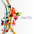 colorful music background