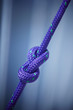 Close up of knotted rope
