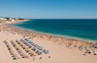 Albufeira beach in Algarve