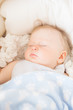 LIttle girl sleepping in bed (11 month)