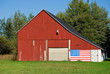 Patriotic Barn