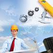 Construction industry collage Construction industry collage