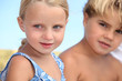 Children on a beach