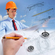 Construction industry collage Construction industry collage
