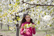 in the cherry garden