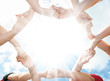 The unity of the hands
