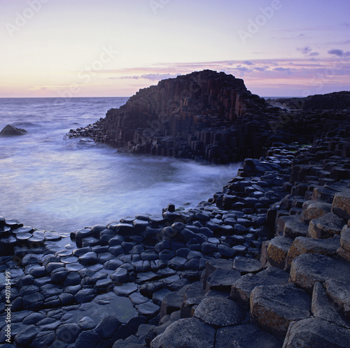Photo: Rock formations on beach Rock formations on beach