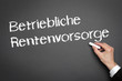 Betriebliche Rentenvorsorge
