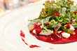 salad with beet and arugula